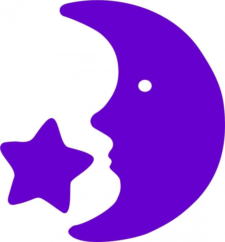 Moon & Star Laser Cut Appliques