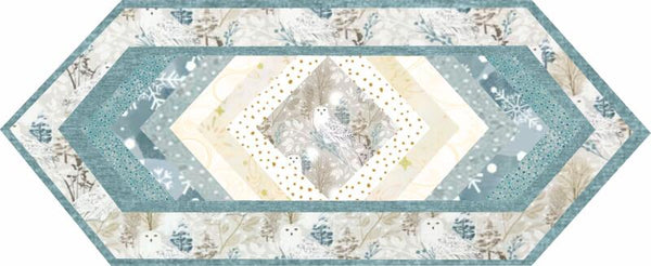 Braided Table Runner Kit - Snowy Owl