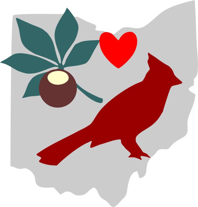 KIT - Ohio - The Buckeye State Laser Cut Appliques