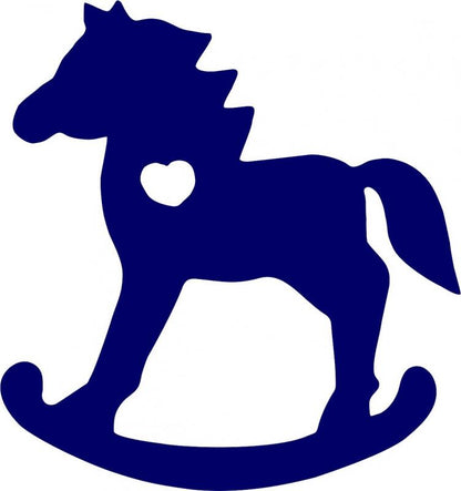 Rocking Horse Laser Cut Appliques