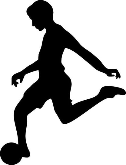 Soccer Player #1 Laser Cut Appliques