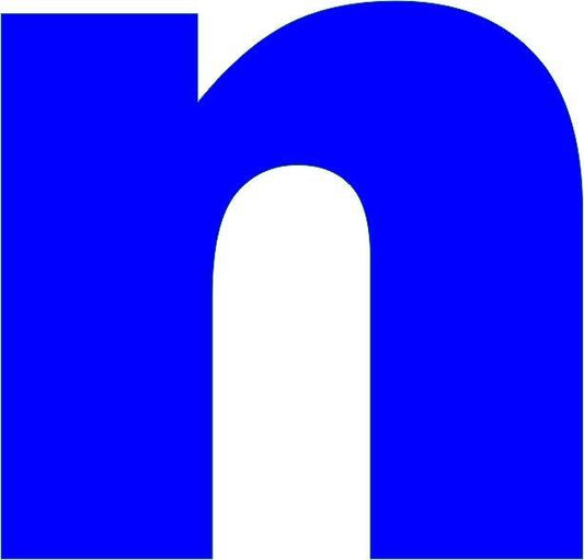 Letter - "n" Lowercase Laser Cut Appliques