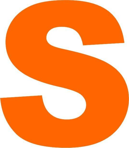 Letter - “S” Capital Laser Cut Appliques