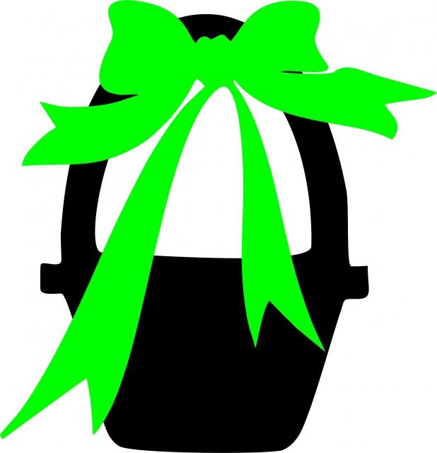 Flower Girl Basket with Bow Appliques