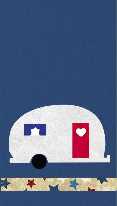 Towel Applique Kit - Camper