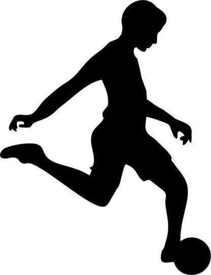 Soccer Player #1 Laser Cut Appliques