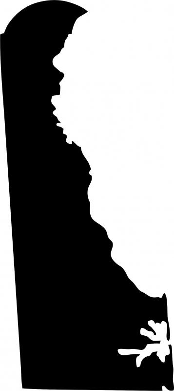 Delaware Silhouette Laser Cut Appliques