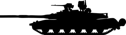 Tank - Abrams M1A1 Silhouettes Laser Cut Appliques