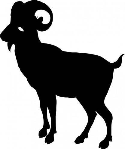 Aries Silhouette Laser Cut Applique