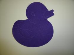Rubber Duckie Laser Cut Appliques