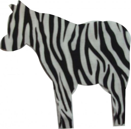 Zebra Laser Cut Appliques