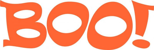 Halloween BOO!  Letters Ravie Design Laser Cut Appliques