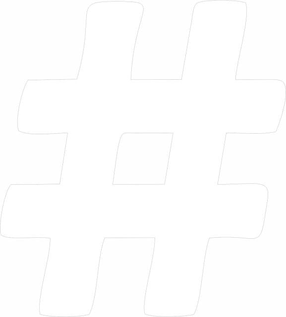 Hashtag-Number Sign Silhoustte