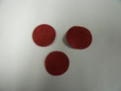 Christmas Holly Berries  Set of 3 Die Cut Appliques