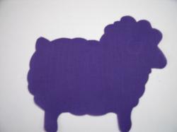 Lamb Laser Cut Appliques