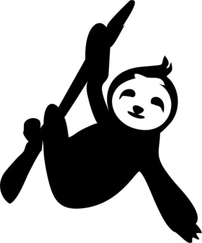 Sloth #1 Laser Cut Appliques
