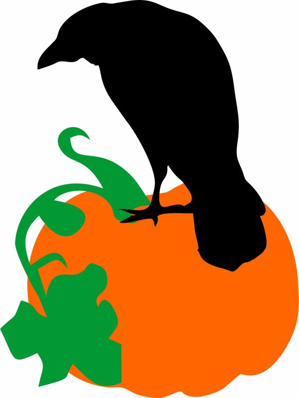 KIT - Raven on Pumpkin