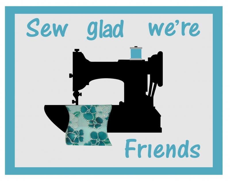 Kit - Mug Rug - Sew Glad We're Friends