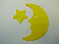 Moon & Star Laser Cut Appliques