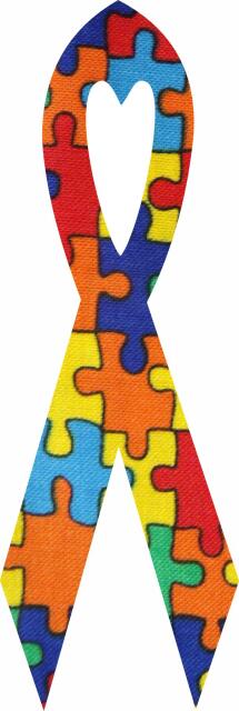 Awareness Ribbon Laser Cut Appliques