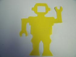 Robot Laser Cut Appliques