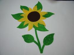 Sunflower Laser Cut Appliques