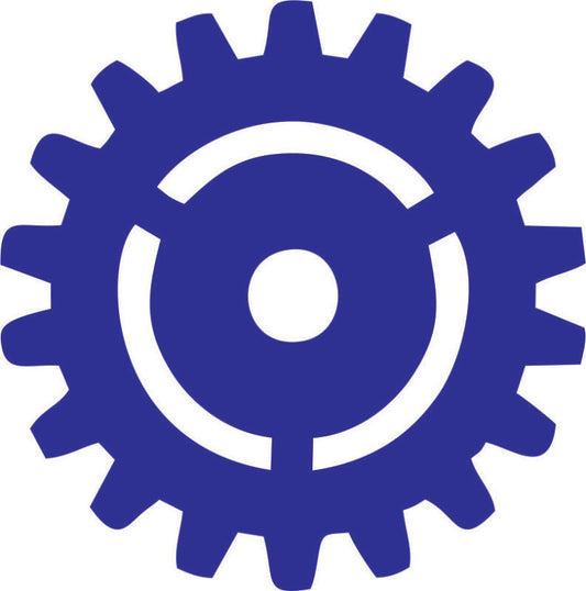 Gear #5 Silhouette Laser Cut Appliques