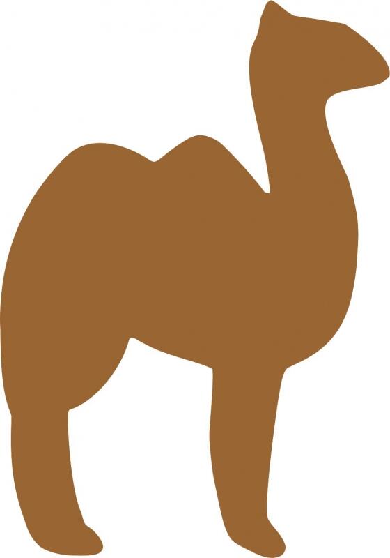 Camel Laser  Cut Appliques