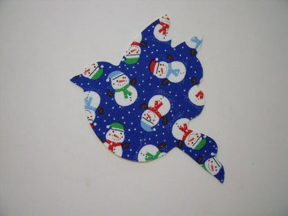 Christmas Bird Laser Cut Appliques