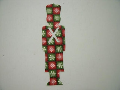 Christmas Toy Soldier Laser Cut Appliques