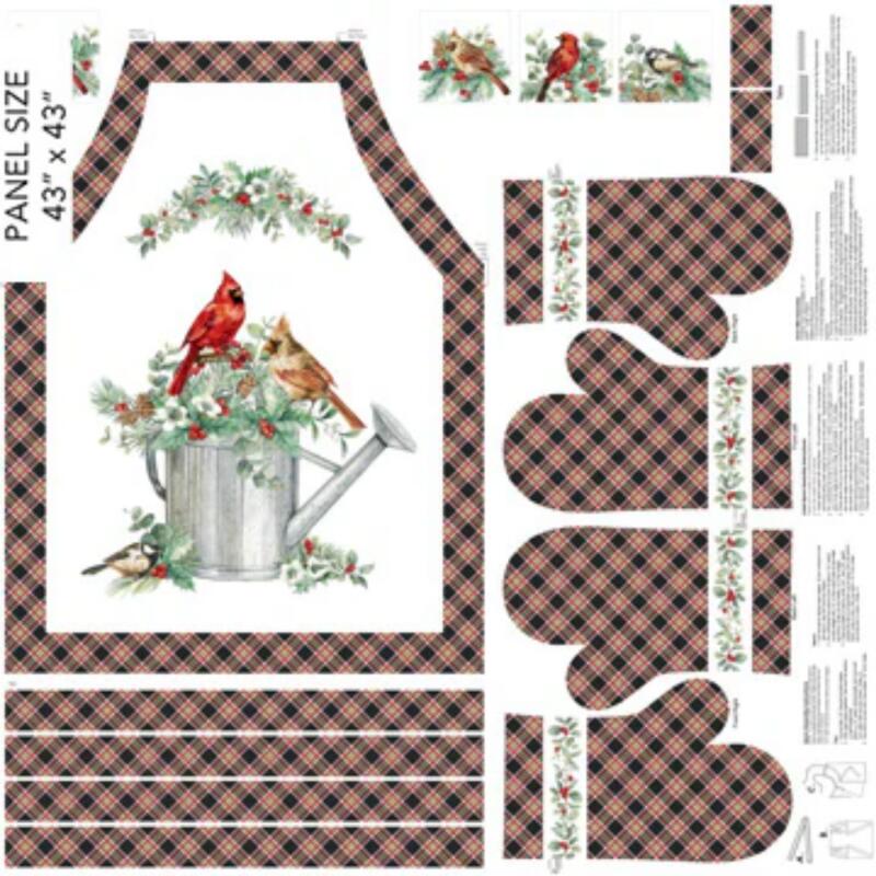 Home for Christmas - Apron Panel