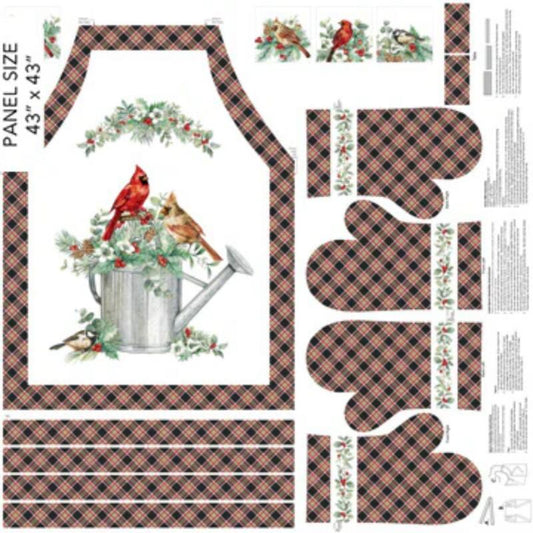 Home for Christmas - Apron Panel