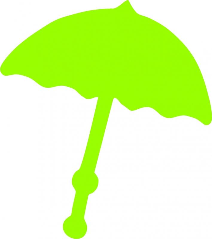 Parasol / Umbrella Laser Cut Appliques