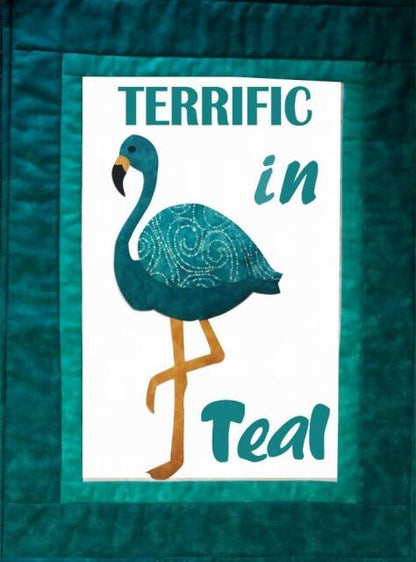 Flamingo Series - Awareness Sayings -TEAL