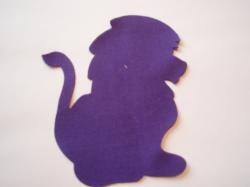 Lion Laser Cut Appliques
