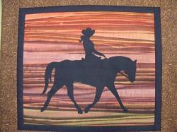 Cheyenne's Trail Silhouette Laser Cut Appliques