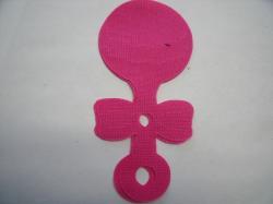 Rattle Laser Cut Appliques