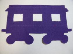 Train Passenger Car Laser Cut Appliques