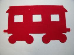 Train Passenger Car Laser Cut Appliques