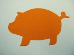 Pig Laser Cut Appliques