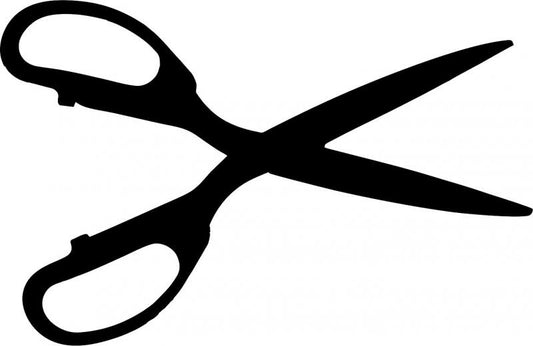 Scissor Laser Cut Appliques