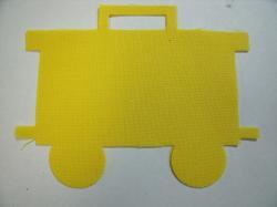 Train Caboose Laser Cut Appliques