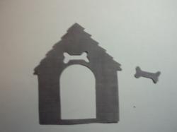 Dog House Laser Cut Appliques