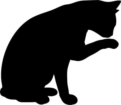 Cat #5 Laser Cut Silhouette