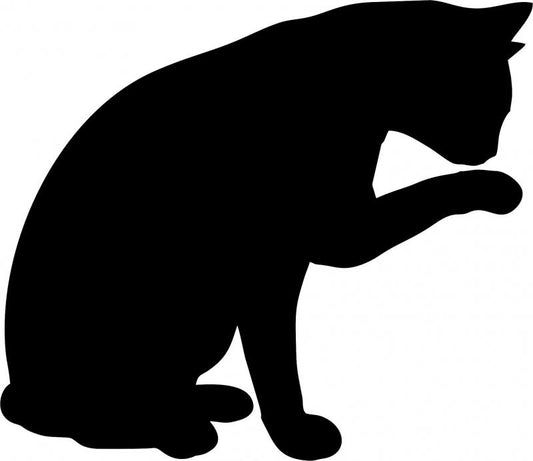 Cat #5 Laser Cut Silhouette