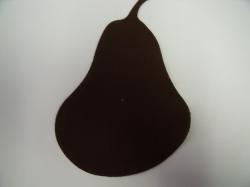 Pear Laser Cut Appliques