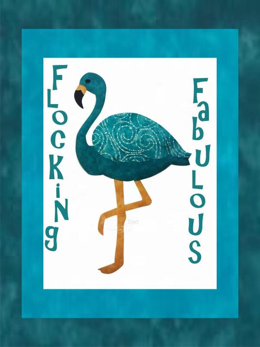 Flamingo Series - Sayings Teal
