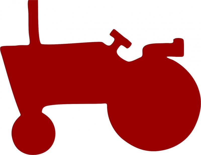Tractor Laser Cut Appliques