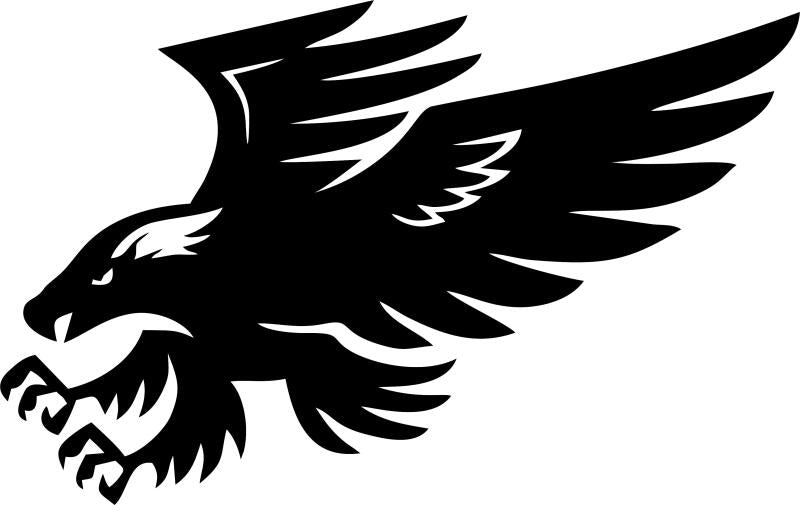 Eagle Symbol Laser Cut Appliques