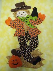 KIT - Happy Scarecrow  Laser Cut Applique  (Size: Kit, Color: Kit)